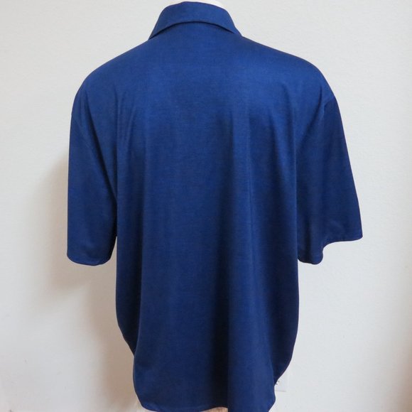 NWOT 3XL Blue Nike Dri-Fit Mens db Polyester #531T Polo Shirt - Picture 2 of 8